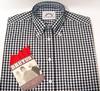 'BRUTUS TRIMFIT' Seventies Mod Mens Shirt - BLACK